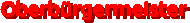 Oberb&uuml;rgermeister